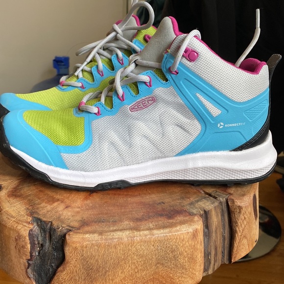 Keen Explore vent mid hiking shoes womens US 8 - like new, no wear - Picture 4 of 12